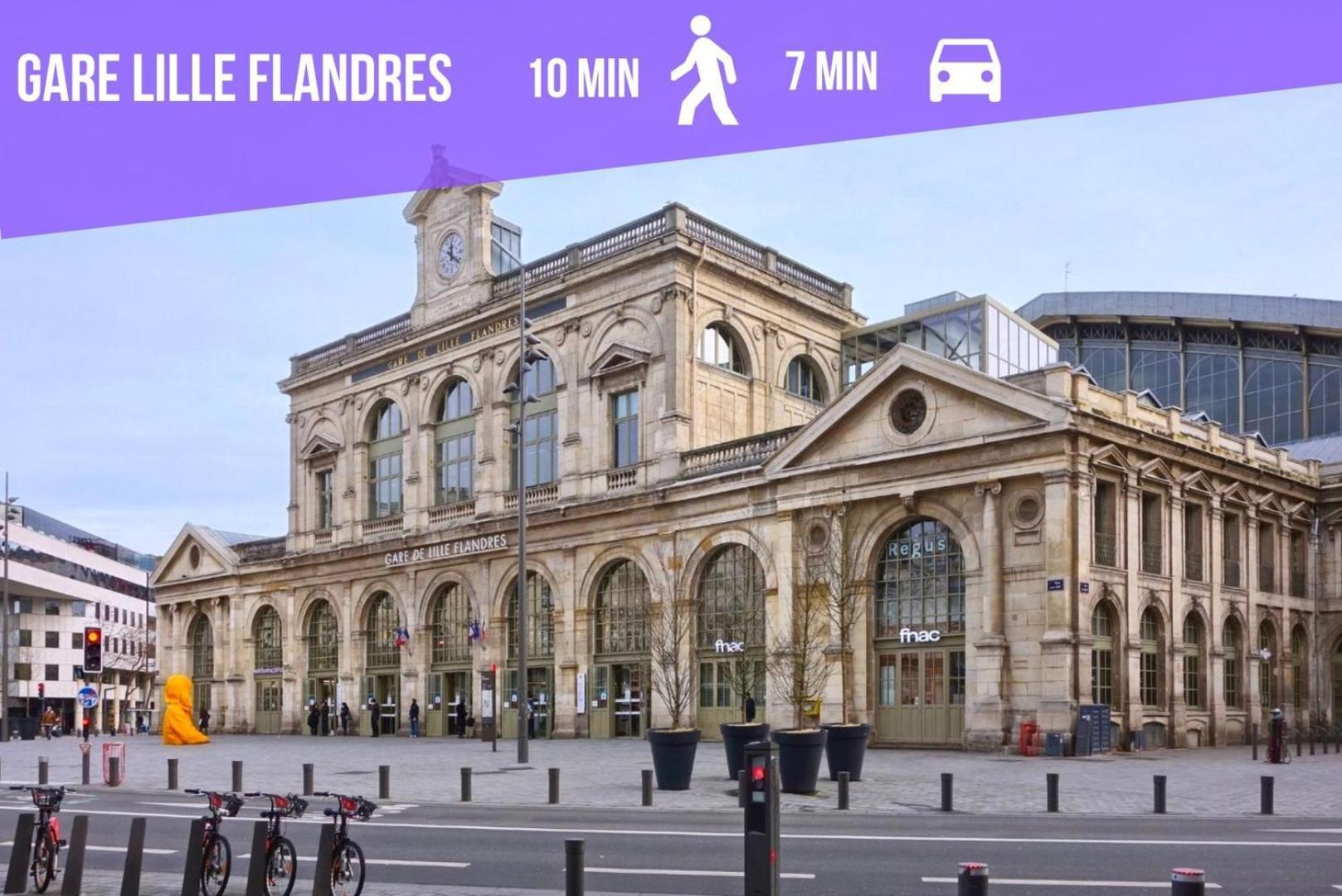 Superbe Appartement Sur La Grand Place, Avec Vue ! ليل المظهر الخارجي الصورة